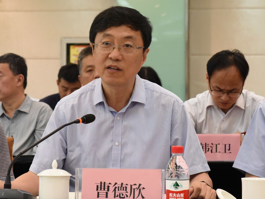 专家组组长曹德欣主持并讲话