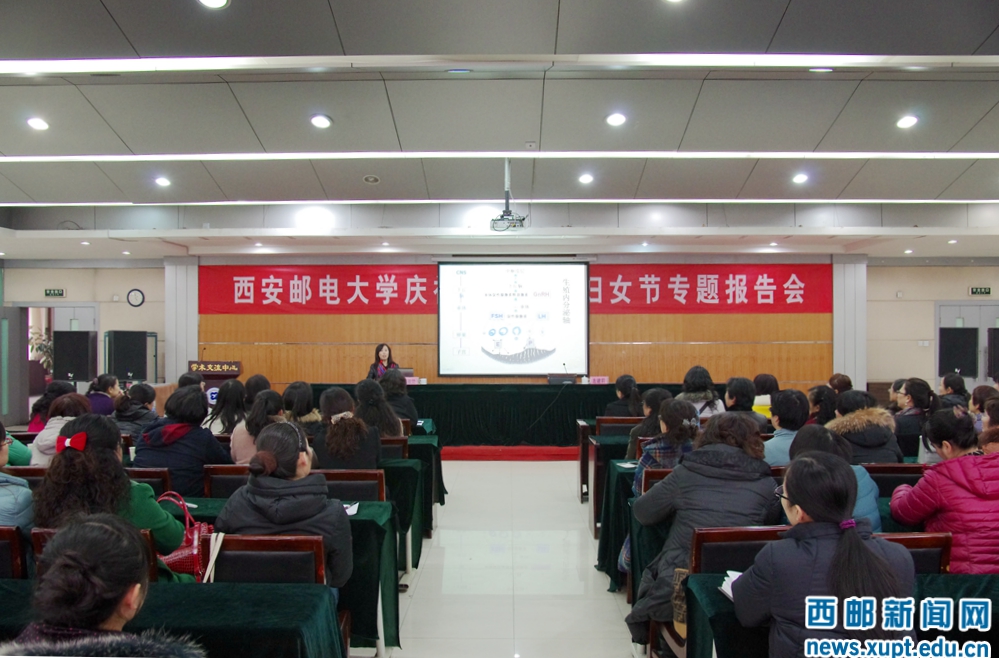 吕淑兰教授为我校女教工作专题报告